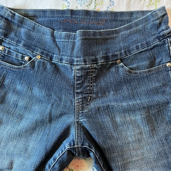 Women's JAG High Rise Straight Leg Denim Jeans - Picture 9 of 11